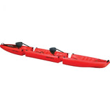 Falcon Tandem Red Kayak With 2 Paddles